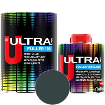 NOVOL ULTRA FULLER 100 PODKŁAD AKRYLOWY Grafit