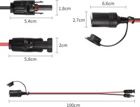 фото thumb №7, Штекер сонячна do роз'єм 12 v-24 v, кабель do прикурювача