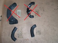 фото thumb №1, Outlander ii труба wąż воздуха воздухозаборник интеркулер