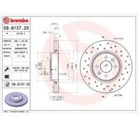 фото thumb №1, Brembo диск тормозная 280x24 v renault clio