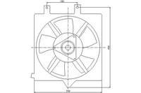 фото thumb №1, Nissens 85281 вентилятор, охлаждение двигателя