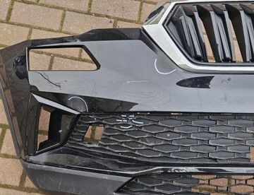 фото thumb №7, Skoda karoq рестайлинг 57a бампер перед переднее + решётка радиатора