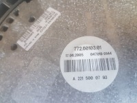 фото thumb №5, Mercedes s klasa w221 5.0 b радіатор вентилятор