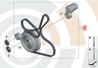 фото thumb №11, Оригінальний номер bmw набір ремінь обладнання bmw 1 e88 118d 120d