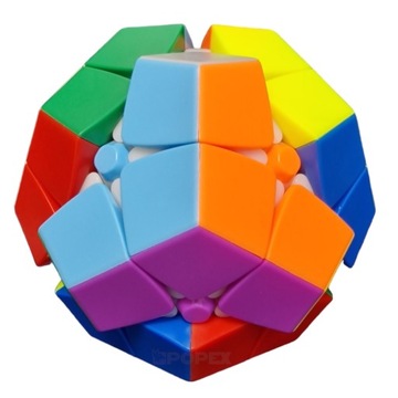 ОРИГИНАЛЬНАЯ ИГРА MEGAMINX CUBE 2x2 KILOMINX ПОДАРОК ​​РЕБЕНКУ + ПОДСТАВКА