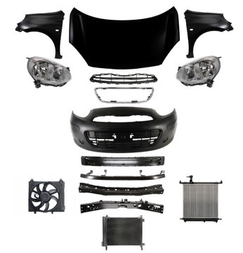 фото thumb №1, Micra 10-13 перед pas бампер капот крило лампа