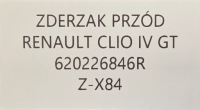Новий оригінальний бампер перед renault clio iv gt sport - 620226846r Доставка, фото thumb