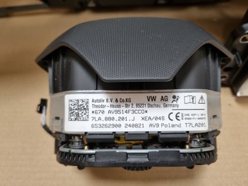 фото thumb №6, Vw transporter t6.1 t6 рестайлинг панель оригинал подушка безопасности водитель пассажир ремни
