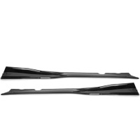 фото thumb №1, Накладки порогові блиск corvette c8 2020-2023