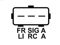 фото thumb №12, Генератор 12v ford focus ii/c-max 1.6 2 ast a4068