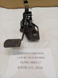 фото thumb №1, Педаль тормоза автоматическая коробка передач citroen c5 aircross 2021 1.6 бензин гибрид