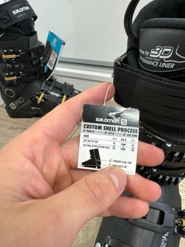 ГОРНОЛЫЖНЫЕ БОТИНКИ SALOMON S PRO 90 Вт НОВЫЕ 23–23,5 СМ 36–37