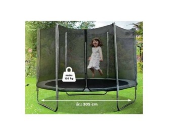 Trampolina z siatką Jumi 305 cm FT 10 (304-312 cm)