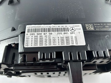 фото thumb №11, Спидометр приборы mercedes a2059008750