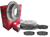 фото thumb №1, Тормозные диски тормозные колодки trw задняя lexus lx iii 345mm