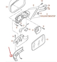 фото thumb №11, Поворотник volkswagen phaeton 3d 2011 2016 оригинальный 3d0949101b