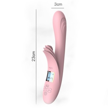Vibrator damski EKSKLUZYWNY masażer do vaginy PODGRZEWANY PENIS sex ORGAZMY
