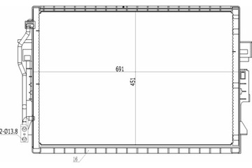 фото thumb №2, Конденсатор конденсатор кондиционера db w221 s320cdi 05- hart