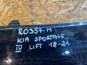 фото thumb №12, Kia sportage iv 4 рестайлінг 18-21 спойлер планка накладка бампера перед переднє