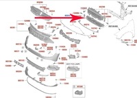 фото thumb №1, Жалюзі впуск повітря перед kia sportage v 21-