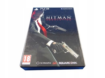 HITMAN ABSOLUTION PROFESSIONAL EDITION идеальные диски - набор PS3