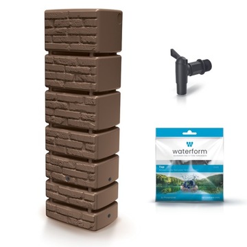 TOWER STONE Резервуар для дождевой воды бочка 350л
