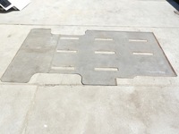 фото thumb №1, Обшивка резиновый элемент пол задняя vw lt sprinter средний