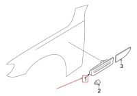 фото thumb №10, Bmw 7 f01 правый поворотник led свет габаритный 63137203372