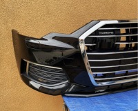 фото thumb №13, Audi a6 c8 ly9t бампер перед передній комплектний 6xpdc установка омивачі