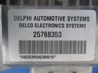 фото thumb №7, Cadillac srx бортовой компьютер блок управления модуль подвеска 25768353 delphi