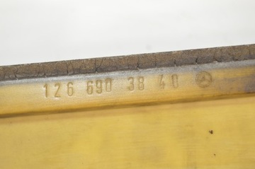 фото thumb №8, Планка дверь правый перед mercedes w126 рестайлинг хром 1266903840