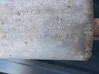 Гасник вихлоп audi a3 8v volkswagen seat skoda 5q6253611aj 5q0253211ak Ціна, фото thumb