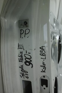 фото thumb №8, Двері перед праве skoda fabia iii 6v0 колір - lb9a