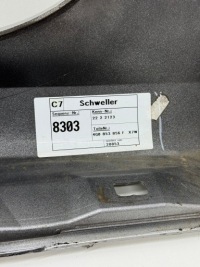 фото thumb №16, Audi a6 s6 c7 молдинг накладка порог порог правая цвет lx7w серебристая s-line