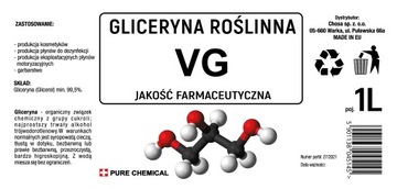 РАСТИТЕЛЬНЫЙ ГЛИЦЕРИН И ПРОПИЛЕНГЛИКОЛЬ ГЛИКОЛЬ И ГЛИЦЕРИН 2л