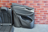 фото thumb №11, Сидіння салон шкіра оббивка bmw x3 g01 чорні електричні вентиляція