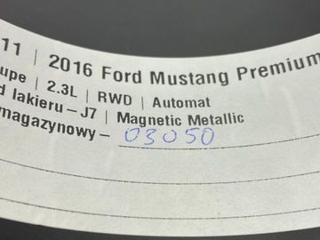 фото thumb №6, Рамка приборов спидометра dekor ford mustang vi 2015+