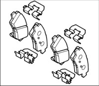 фото thumb №1, Гальмівні колодки гальмівні задня hyundai tucson 2015-2020