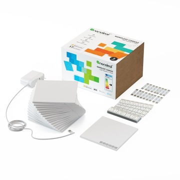 Набор Nanoleaf Canvas из 17 декоративных квадратных светодиодных панелей RGB