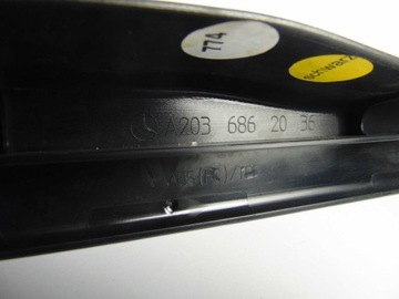 фото thumb №2, Mercedes c клас w203 купе планка порогова права