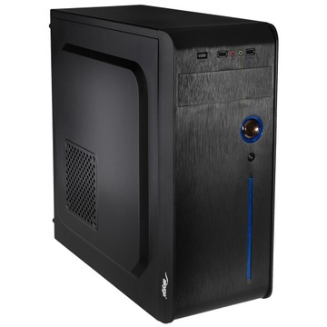 Akyga AK939BL Корпус ATX для ПК, 2 порта USB 2.0, черный