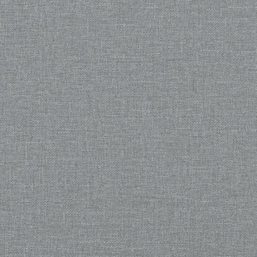 vidaXL Каркас кровати с изголовьем Светло-серый, 120x200 см, ткань 373145