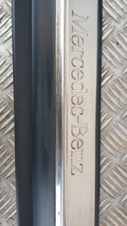 Mercedes w169 молдинг поріг задній задня Зі Шроту, фото thumb