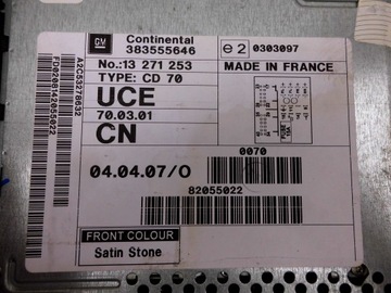 фото thumb №6, Радіо cd 70 навігація opel zafira b дисплей рестайлінг