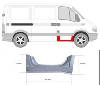 фото thumb №2, Поріг opel movano renault master interstar 98- p