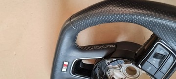 фото thumb №8, S3 8y a3 кермо шкіра шкіряний зрізана 82a419091ah