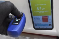 фото thumb №10, Дверь левая перед передние белый nissan leaf 1 i za0 lift 10-17