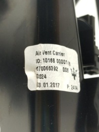 Maserati ghibli 2017 форсунки / решётки среднего обдув панели приборной панели с Разборки, фото thumb