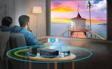 ПРОЕКТОР WIFI 1080P FULL HD Bluetooth 4K