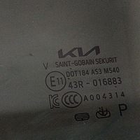 фото thumb №6, Kia ev6 2022 ліва сторона скло двері задніх